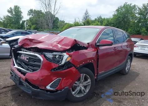 2019 GMC Terrain Sle from USA, damaged, VIN 3GKALMEV0KL284845
